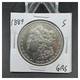 1889-S Morgan Silver Dollar