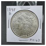 1898-O Morgan Silver Dollar