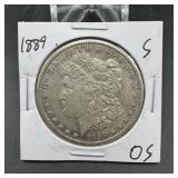 1889-S Morgan Silver Dollar