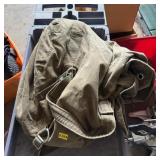 Military-Style Canvas Duffle Loaded w/ Clothing