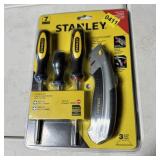 New Stanley 7-Piece Screwdriver & Utility Knife Se