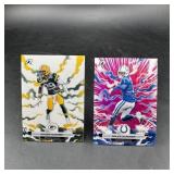Two 2026 Topps Resurgence Numbered Football Cards