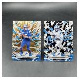 Two Detroit Lions 2026 Topps Resurgence Numbered F