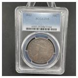 1813 Capped Bust Half Dollar - F15