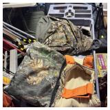 Camo Backpacks & Gorilla Treestand Cushion