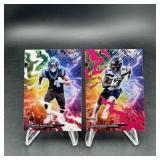 Two Topps Resurgence Circuit Breakers Football Car