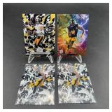 Four 2026 Topps Resurgence Numbered Football Cards