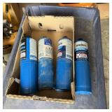 Four Propane Tanks w/ Torch