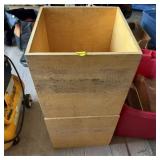 Wooden Storage Box ï¿½ Approx. 16" x 16" x 16"