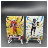 Two 2026 Topps Resurgence Numbered Football Cards