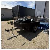 2016 Teske 5 ft. x 8 ft. Utility Trailer with Titl