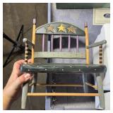 Williraye Studio Miniature Rocking Chair Collectib
