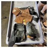 Leather Tool Belt, Knee Pads & Work Gear