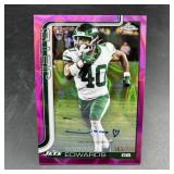 2025 Topps Chrome Donovan Edwards Rookie Autograph