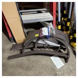 Four Decorative Metal Support Brackets w/ Hardware