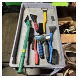 Seven-Piece Automotive Snow Brush & Ice Scraper Lo