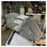 Large Galvanized Wire Live-Animal Trap