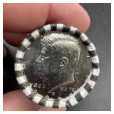 $10 Sealed Roll Of Bu 2025 Kennedy Half Dollars, U
