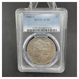 1886-S Morgan Silver Dollar - AU50