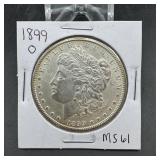 1899-O Morgan Silver Dollar