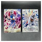 Two Buffalo Bills 2026 Topps Resurgence Numbered F