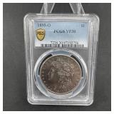 1895-O Morgan Silver Dollar - VF30