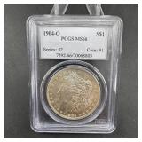 1904-O Morgan Silver Dollar - MS66