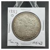 1883-O Morgan Silver Dollar