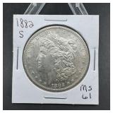 1882-S Morgan Silver Dollar
