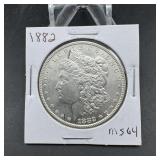 1882 Morgan Silver Dollar