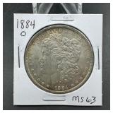 1884-O Morgan Silver Dollar