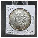 1885-O Morgan Silver Dollar