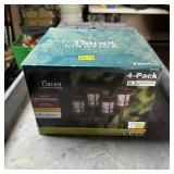 Patriot Lighting Four-Pack LED Solar Path Lights