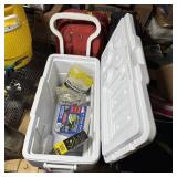 Large Cooler With Storage Hooks, Ramp Kit & Suppli