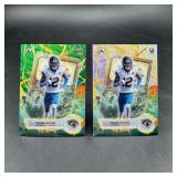 Two Travis Hunter 2026 Topps Resurgence Voltage Nu