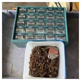 Hardware Organizer Loaded W/ Screws & Fasteners