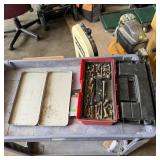Toolboxes Loaded w/ Bolts, Hardware & Brad Nails