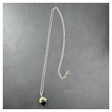 Tested 12K 925 Black Hills Gold Necklace - 2.8g