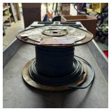 Large Spool of Blue Insulated Copper Wire
