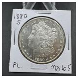 1880-S Morgan Silver Dollar