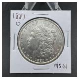 1881-O Morgan Silver Dollar