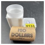 $20 Morgan Roll ï¿½ Cc Tail & 1879 Face