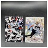 Two 2026 Topps Resurgence Numbered Rookie Football