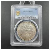 1892 Morgan Silver Dollar - Ms62