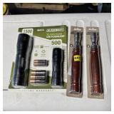 Guidesman & Menards Led Flashlight Lot