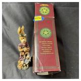 Boyds Folkstone Flora the Tea Party Rabbit Figurin