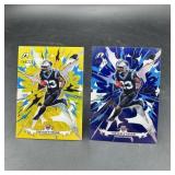 Two 2026 Topps Resurgence Numbered Football Cards