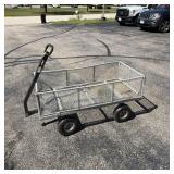 Heavy-Duty Mesh Utility Wagon