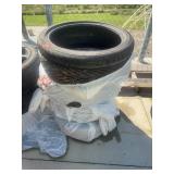 Four Kumho Ecsta Tires 225/40ZR18