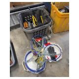 Garage Tools and Chains Lot